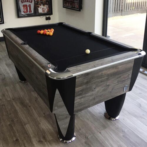 Sam Atlantic Blue Oak Slate Pool Table