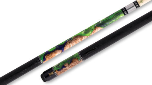 McDermott – Pool Cue Zombie Night Shokwood Lizard-Embossed Leather Wrap – H1453