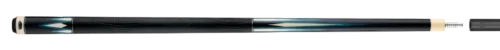 Predator Limited True Splice 16 Pool Cue - Ebony with Blue/Teal Points - Leather Wrap