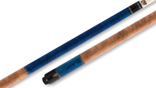 McDermott – Pool Cue Blue Birdseye Maple Pearl Rings Wrapless – SL5